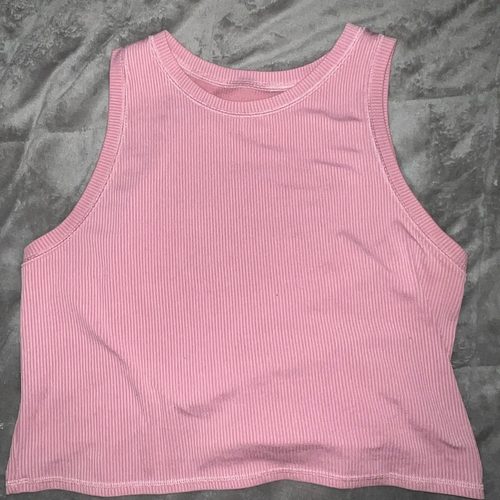Hollister crop high neck tank size XL